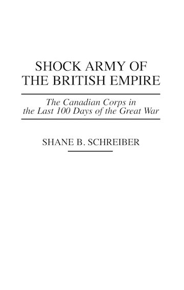 Shock Army of the British Empire cover