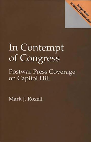 In Contempt of Congress cover
