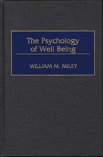 The Psychology of Well Being cover