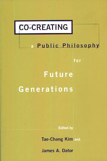 Co-creating a Public Philosophy for Future Generations cover