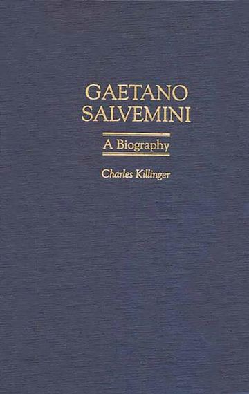 Gaetano Salvemini cover