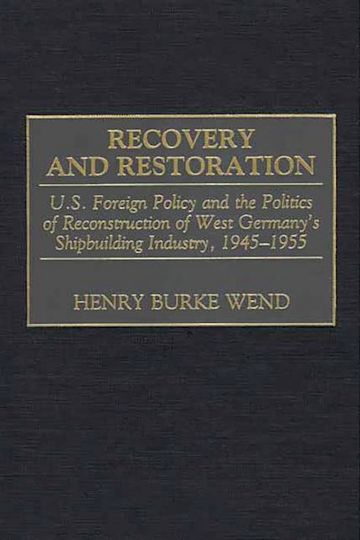 Recovery and Restoration cover