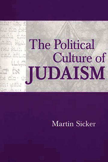 The Political Culture of Judaism cover