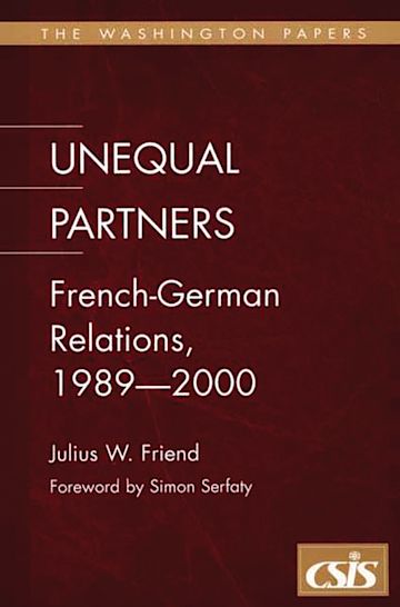Unequal Partners cover