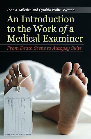 An Introduction to the Work of a Medical Examiner cover