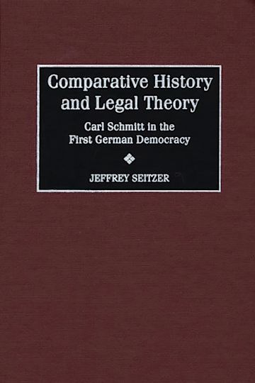 Comparative History and Legal Theory cover