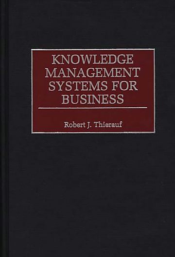 Knowledge Management Systems for Business cover