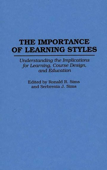 The Importance of Learning Styles cover