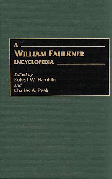 A William Faulkner Encyclopedia cover