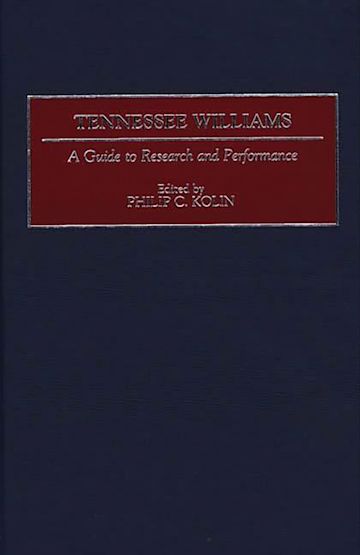 Tennessee Williams cover