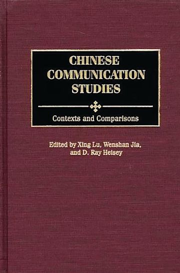 Chinese Communication Studies cover