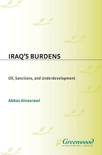 Iraq's Burdens cover