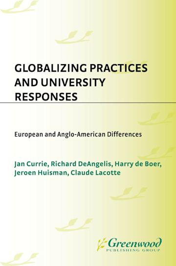 Globalizing Practices and University Responses cover