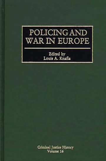 Policing and War in Europe cover