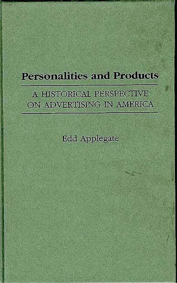 Personalities and Products cover