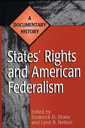 States' Rights and American Federalism cover