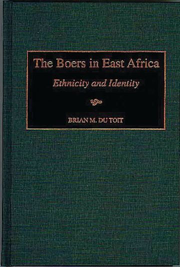 The Boers in East Africa cover