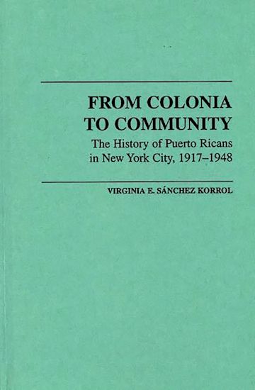 From Colonia to Community cover