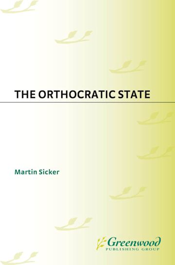 The Orthocratic State cover