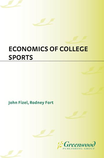 Economics of College Sports cover