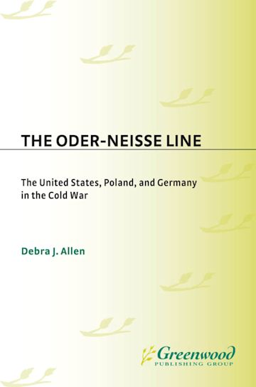 The Oder-Neisse Line cover