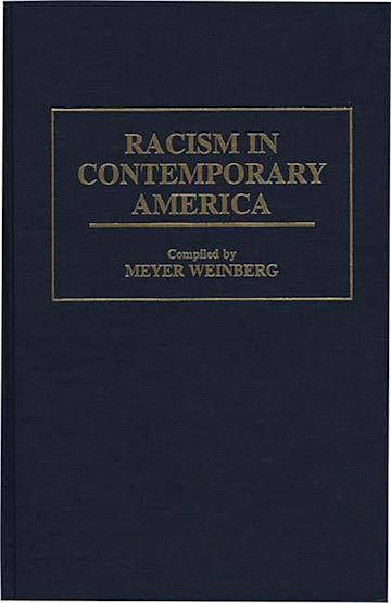 Racism in Contemporary America cover