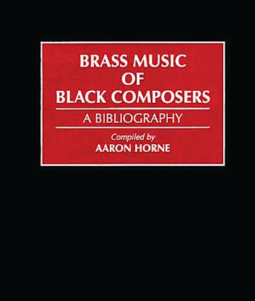 Brass Music of Black Composers cover