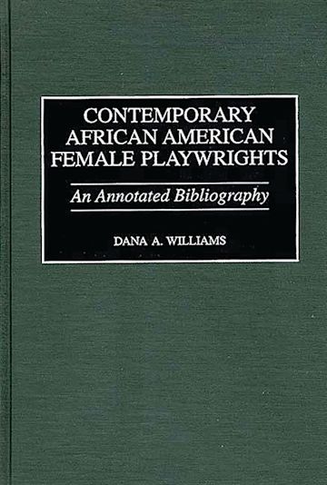 Contemporary African American Female Playwrights cover