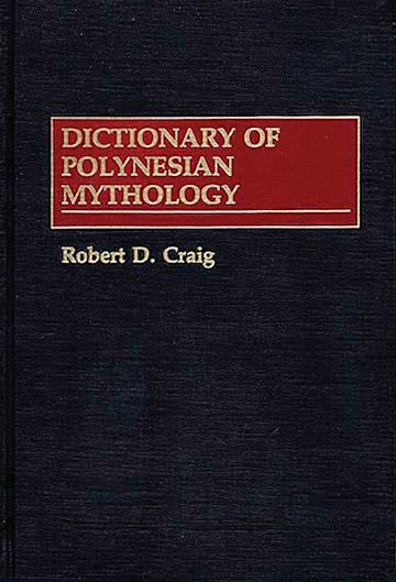 Dictionary of Polynesian Mythology cover
