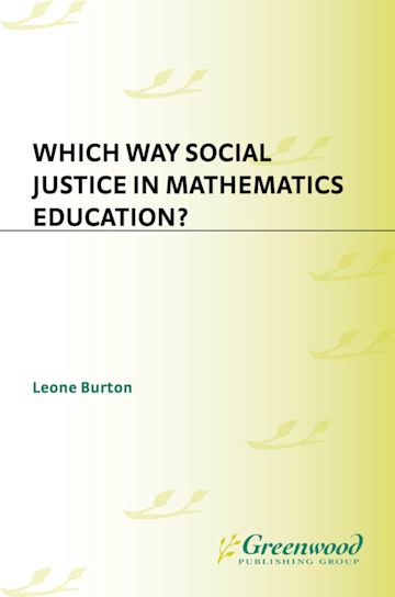 Which Way Social Justice in Mathematics Education? cover