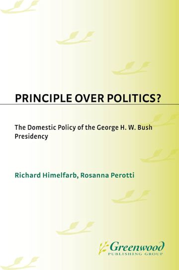 Principle Over Politics? cover