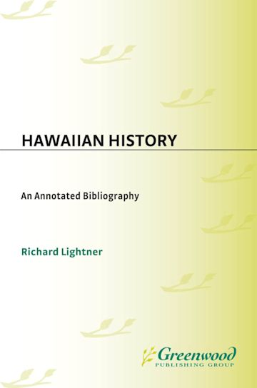 Hawaiian History cover