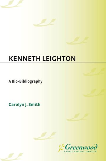 Kenneth Leighton cover