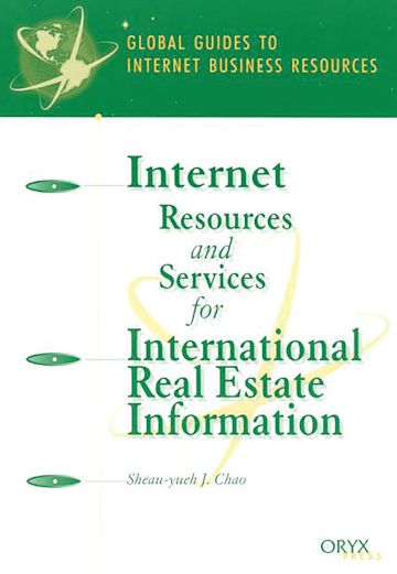 Internet Resources and Services for International Real Estate Information cover