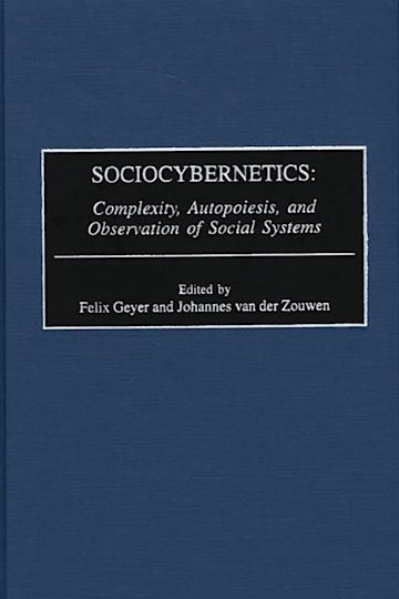 Sociocybernetics cover