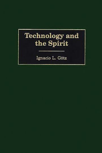 Technology and the Spirit cover
