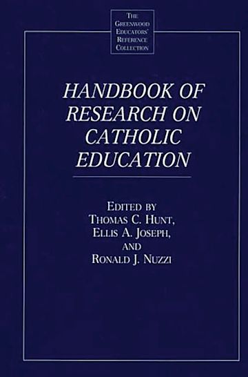 Handbook of Research on Catholic Education cover