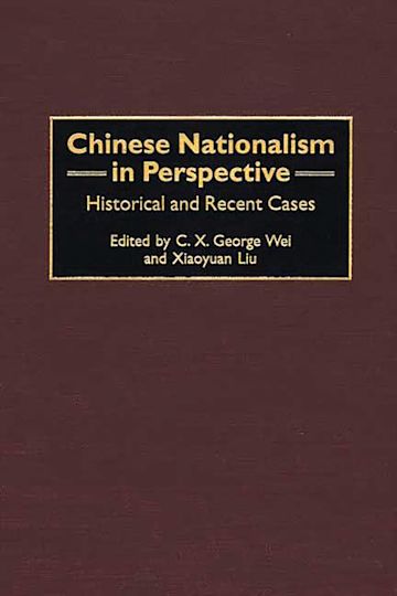 Chinese Nationalism in Perspective cover
