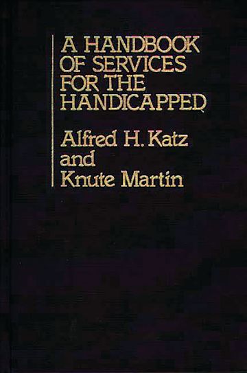 A Handbook of Services for the Handicapped cover