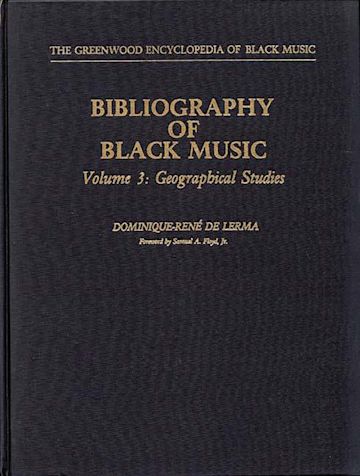 Bibliography of Black Music, Volume 3 cover