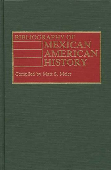 Bibliography of Mexican American History cover