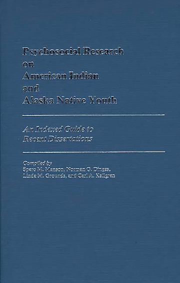 Psychosocial Research on American Indian and Alaska Native Youth cover