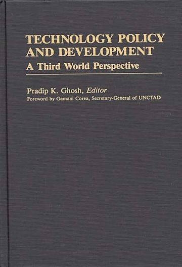 Technology Policy and Development cover