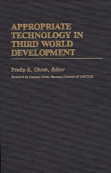 Appropriate Technology in Third World Development cover