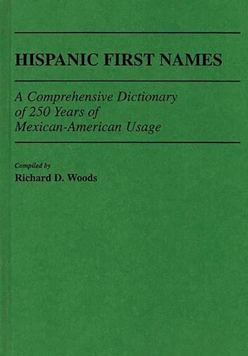 Hispanic First Names cover