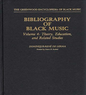 Bibliography of Black Music, Volume 4 cover