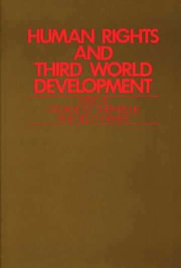 Human Rights and Third World Development cover