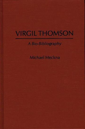 Virgil Thomson cover