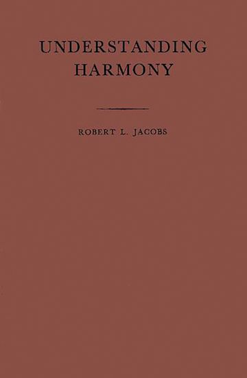 Understanding Harmony cover