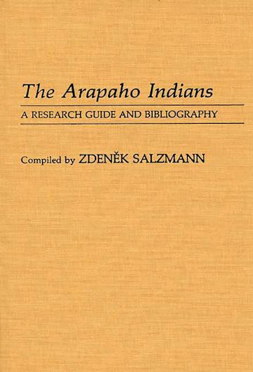 The Arapaho Indians cover